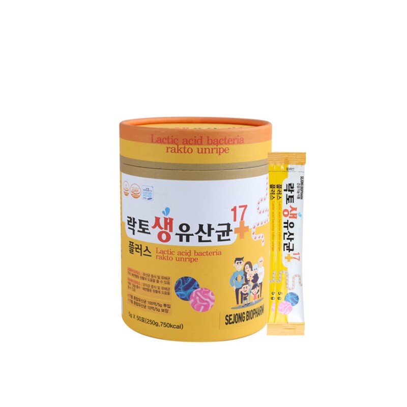 Sejong Biopharm Lacto-Raw Lactobacillus New Probiotics Lactobacillus Stick New Lactobacillus