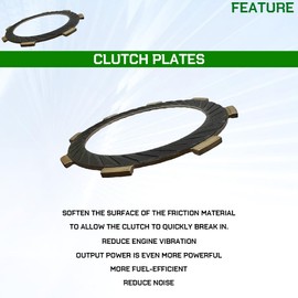 Clutch Kit Heavy Duty Springs & Gasket for Kawasaki KLX110 KLX110L CHF DHF Z125 Pro BR125 SE JHF 2002-2022