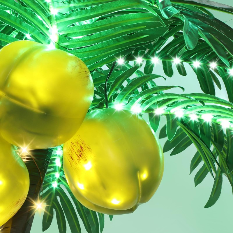 6 ft Lighted Palm Tree LED Lighted Palm Trees for