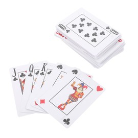 TOVINANNA Braille Playing Cards for Visual Impairments Large Print Deck for Seniors Blind Users for Multiple Card Games Entertainment Supplies