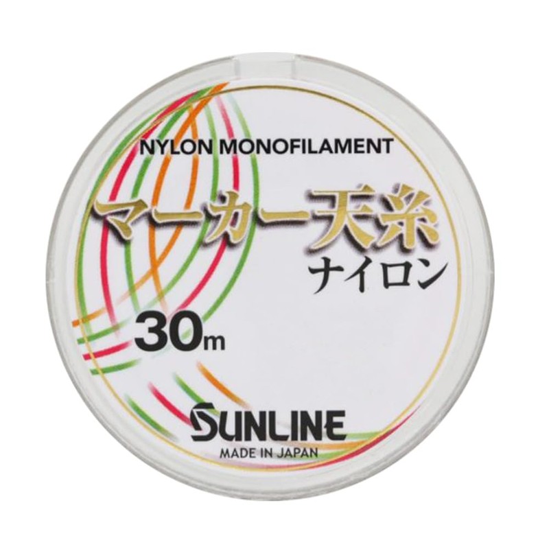 SUNLINE Marker Tea Thread Nylon 30m 0.6