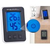 PEARL Thermometer Min Max: Pack of 2 Digital Thermometer/Hygrometer with