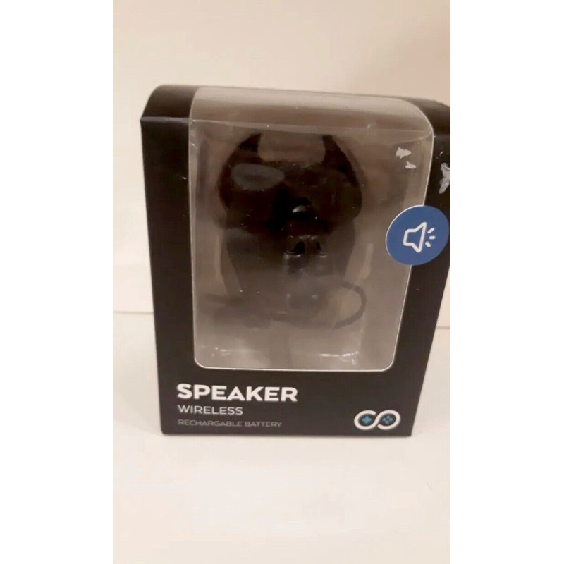 Smart Theater Wireless Speaker Rechargeable Black Dog with Shades with