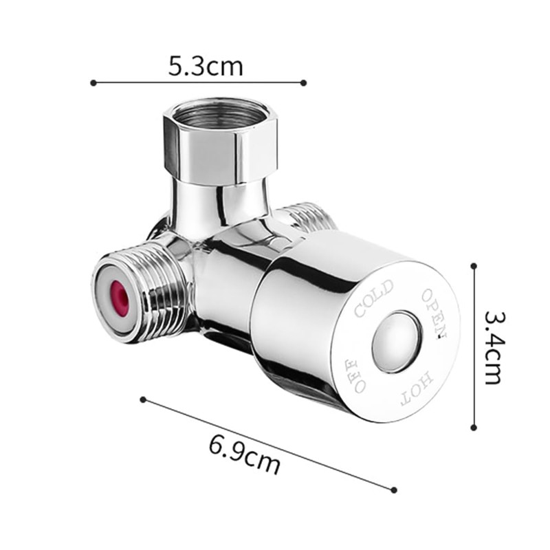 Laroal Brass Water Mixing Valve Hot and Cold Water Mixing