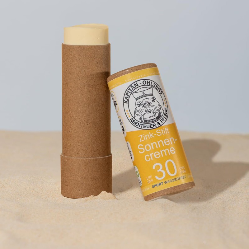 Zink-Stift Sonnencreme LSF 30 - wasserfest - mineralischer zinc stick