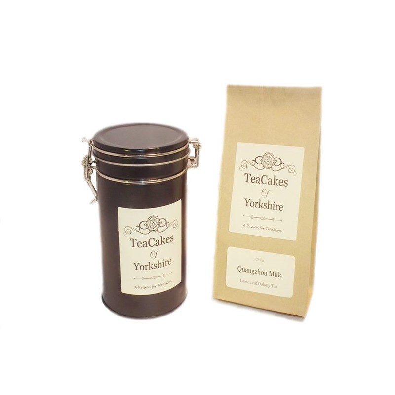 Milk Oolong Tea Gift Caddy 100g Airseal Loose Leaf Quangzhou
