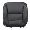 Priprilod Black Leather Front Passenger Side Bottom Replacement Seat Cover