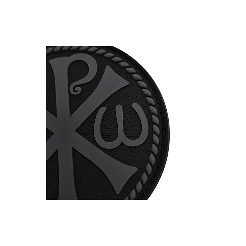 Chi Rho Jesus Christ Symbol Tactical PVC Patch Compatible with