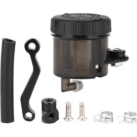 CYTGOUPER Universeller Bremsflüssigkeitsbehälter Schutz,ABS Material Bremsflüssigkeitswechselgerät, Bremsflüssigkeitsbehälter Kupplungsbehälter Zylinder ölbecher für Motorräder