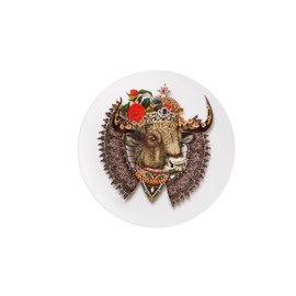 VISTA ALEGRE x CHRISTIAN LACROIX - Monseigneur Bull Dessert Plate