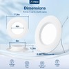 Amico 1 Pack 5/6 inch 5CCT LED Recessed Lighting, Dimmable,