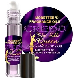 MOBETTER FRAGRANCE OILS Credo The Silk Queen Perfume Body Oil 1/3 oz roll on Glass Bottle