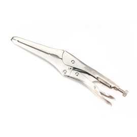 Adjustable Heavy Duty Hose Clamp & Locking Pinch Off Pliers, Nose Length 120mm by JTC 5057