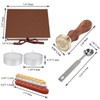 Yoption Wax Seal Stamp Kit, Bee Sealing Stamp with Gold