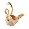 Swan Dinnerware Set Metal Tableware Cutlery Set Decorative Swan Base