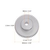 sourcing map Step Spur Gear 6mm Bore Gear 50T Mod