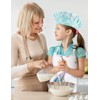 WERNNSAI Apron and Chef's Hat Set, mermaid