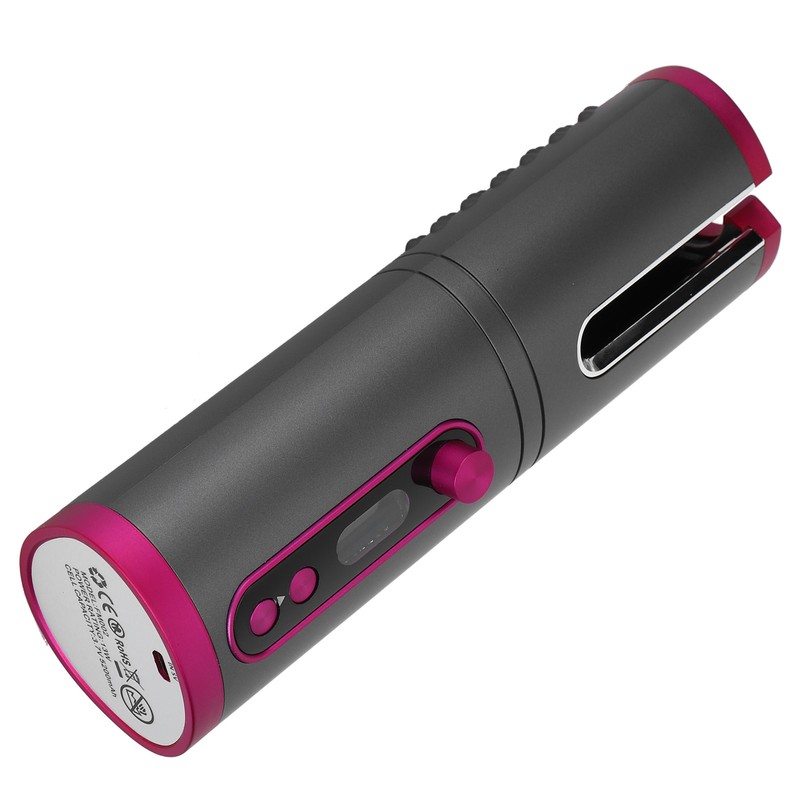 Cordless Curlers Hair Curling Iron Cordless Automatic USB Rechargeable MultiFunction