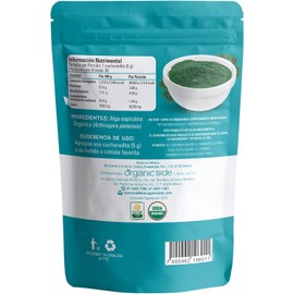 ESPIRULINA ORGANICA EN POLVO 100 GRAMOS