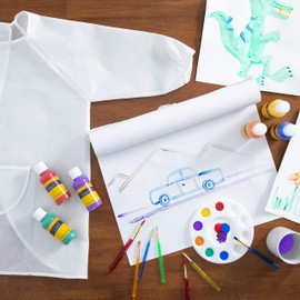 Darice Young Artist Set: Painting Supplies for Kids, 14-Piece Bundle