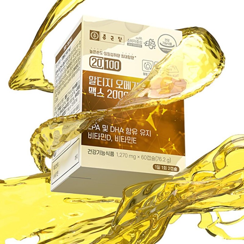 Chong Kun Dang Altize Omega 3 2000 may help improve