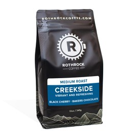 Creekside Blend Coffee Beans Medium Roast Whole Bean, Specialty Coffee, 340g Bag – Rothrock Coffee