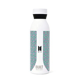 BUILT BTS Water Bottle, 18.9 fl oz (532 ml), RM Screw-Type, Vacuum, Portable, Portable