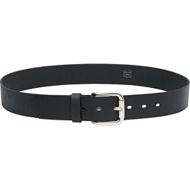 Ross & Cole Leather belt for men and women, genuine leather belt in black and brown, high-quality belt approx. 39 mm wide, size 90-135, black