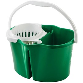 Libman 2112 Clean and Rinse Bucket with wringer, 4 Gallon