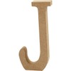 Letter, H: 8 cm, MDF, J, 1pc