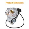 Carburetor with Fuel Pump Replacement for Honda V-Twin Horizontal Engine