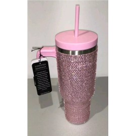 HYDRAPEAK PINK RHINESTONE STAINLESS STEEL TUMBLER LIMITED EDITION (NWT)