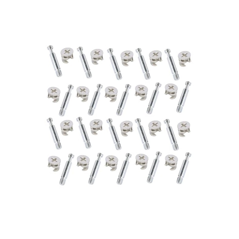 Bulk Hardware BH06260 Flat Pack Furniture Cabinet Fixing Screw Locking