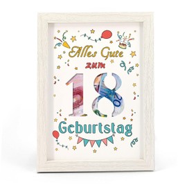 HSDSH 18th Birthday Money Gift, Gifts for 18th Birthday Girl Boy, Money Gifts Birthday, Gift 18th Birthday Funny & Creative Gift Ideas for 18th