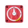 JT-HLM m-Series Battery Switch ON/Off with Knob, Red