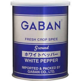GABAN White Pepper Can, 7.4 oz (210 g)