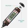 U-Cook Cooking Thermometer, Kitchen Cooking, Digital Multi-Functional Thermometer with Instant