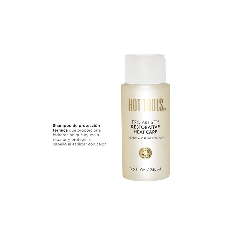 Hot Tools Restorative Heat Care Shampoo Restaurador y Protector de