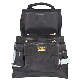 CLC Custom Leathercraft 5833 Ballistic Poly Nail And Tool Bag, 9 Pocket