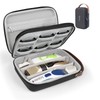 Luxtude Hair Clipper Case Travel, Portable Barber Case, Barber Bags