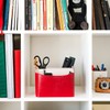 LONDO Leather Remote Control Organizer and Caddy with Tablet Slot