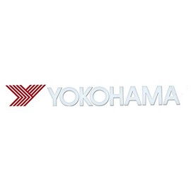 東洋マーク YOKOHAMA 横浜タイヤ デザインだけ残る切り文字ステッカー 122×18(mm) GA-12