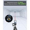 WELLRAY 500Ft Laser Measuring Tool Distance Laser Measurement Tool Square