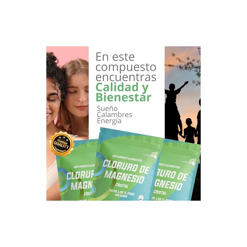 Cloruro de Magnesio Alimenticio 250 Gr – Suplemento Natural de