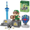 Finger Rock Link Building Set, Game Action Figure Building Kit,