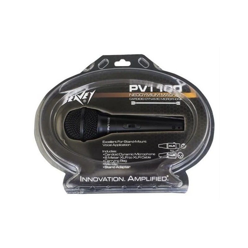 Peavey PVi 100 Dynamic Cardiod Microphone with XLR Cable