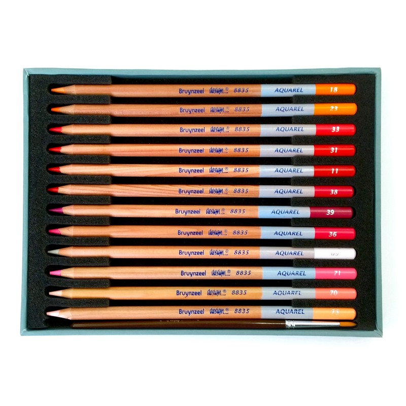 Bruynzeel Water Colour Pencils Box 48