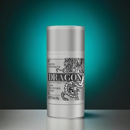 Dragon Balm Super Strength Silver Roll-Ups, Muscle & Joint Recovery, Therapeutic Plant-Based Formula,  Moisturizing & Soothing Daily Treatment - Sizes: 0.5 oz Mini Travel Size Roll-Up