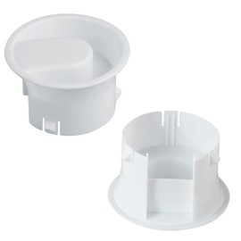 Water Pitcher Lids Glass Carafe Lids Covers Food Grade Plastic Dust Proof Splash Resistant Bottle Stoppers for Water Jug Glass Bistro Pitcher,White /2 Pieces