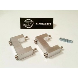 StreetRays [Originals] [SR] 95-11 Explorer Ranger Expedition F150 F250 2" Front Billet Shock Extenders